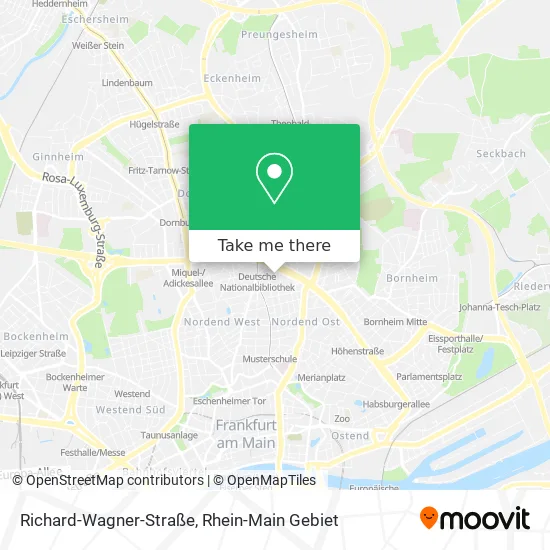 Карта Richard-Wagner-Straße