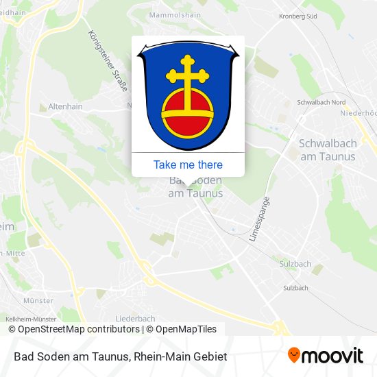 Bad Soden am Taunus map