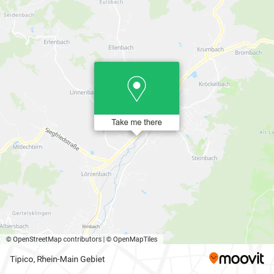 Карта Tipico