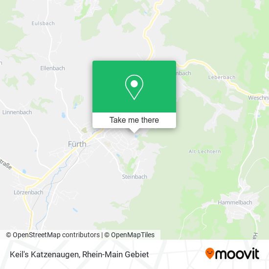 Keil's Katzenaugen map