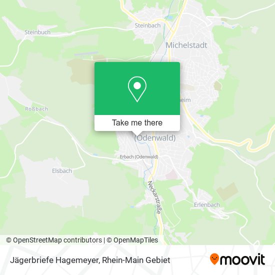 Jägerbriefe Hagemeyer map