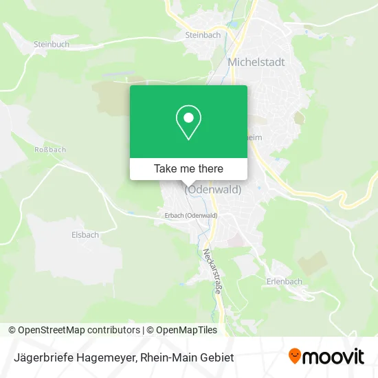 Карта Jägerbriefe Hagemeyer