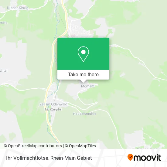 Карта Ihr Vollmachtlotse