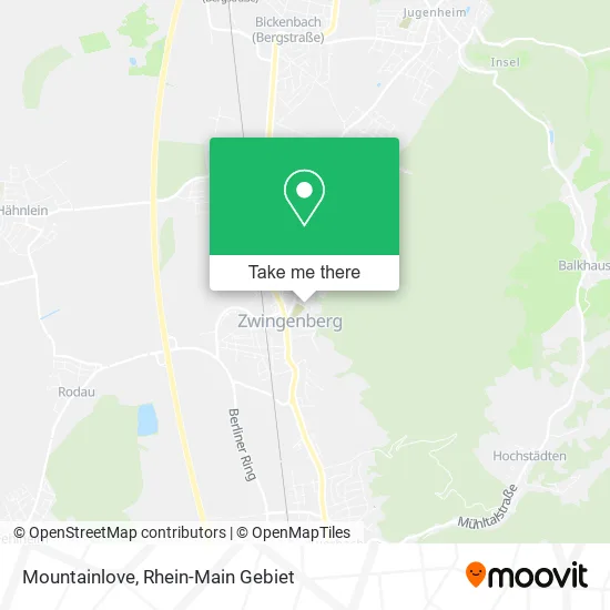 Карта Mountainlove