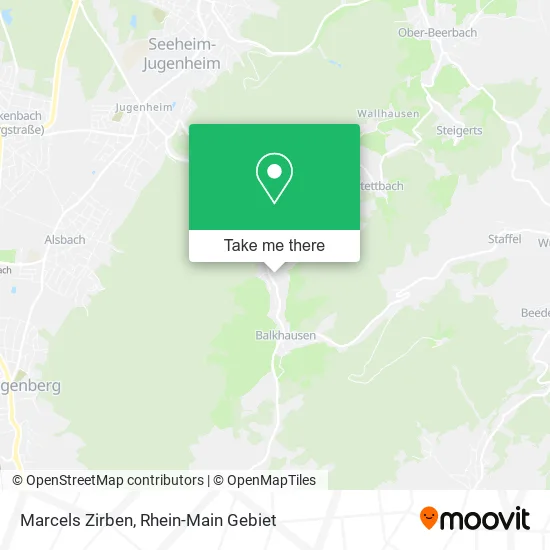 Карта Marcels Zirben