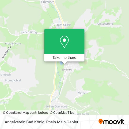 Angelverein Bad König map