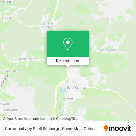 Community by Shell Recharge map