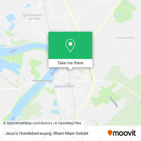 Карта Jessi's Hundebetreuung