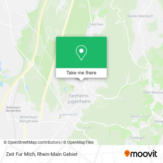 Карта Zeit Fur Mich