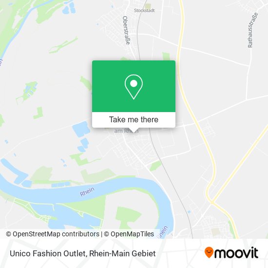 Unico Fashion Outlet map