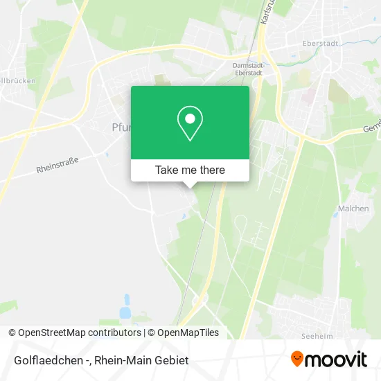 Карта Golflaedchen -