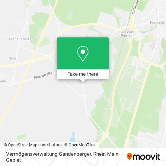 Vermögensverwaltung Gandenberger map