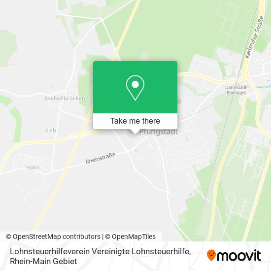 Lohnsteuerhilfeverein Vereinigte Lohnsteuerhilfe map