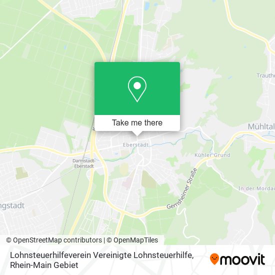 Lohnsteuerhilfeverein Vereinigte Lohnsteuerhilfe map