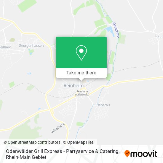 Odenwälder Grill Express - Partyservice & Catering map