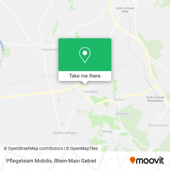 Pflegeteam Mobilis map