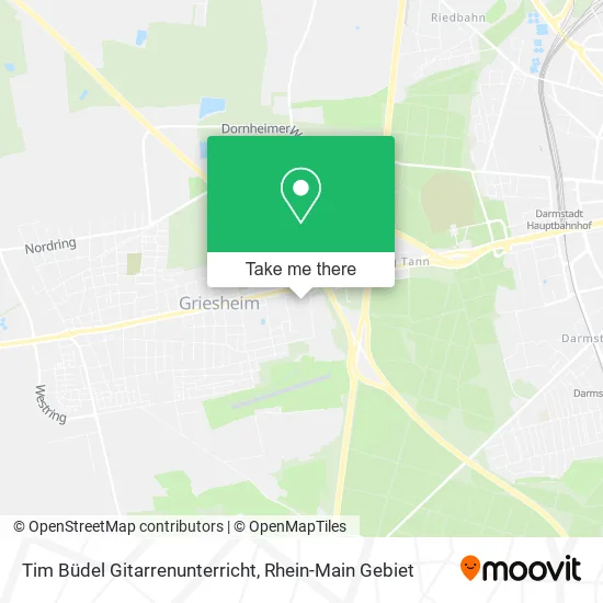 Карта Tim Büdel Gitarrenunterricht