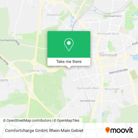 Карта Comfortcharge GmbH