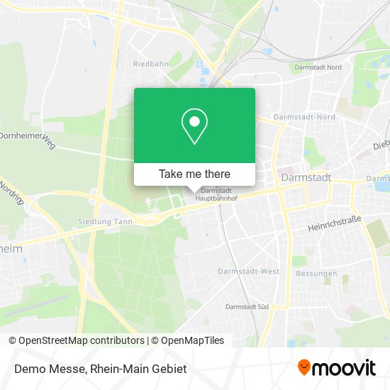 Demo Messe map