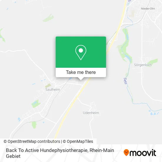 Карта Back To Active Hundephysiotherapie