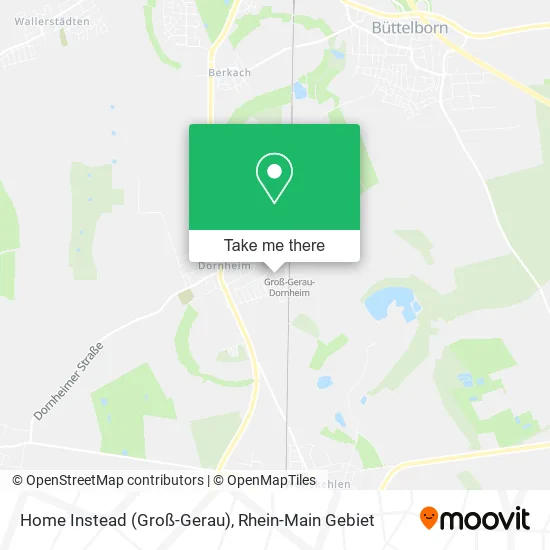 Карта Home Instead (Groß-Gerau)