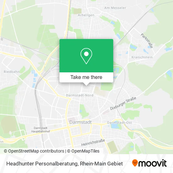 Карта Headhunter Personalberatung