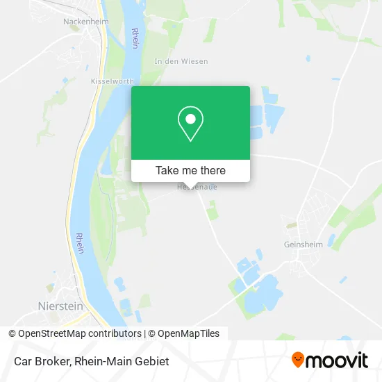 Карта Car Broker