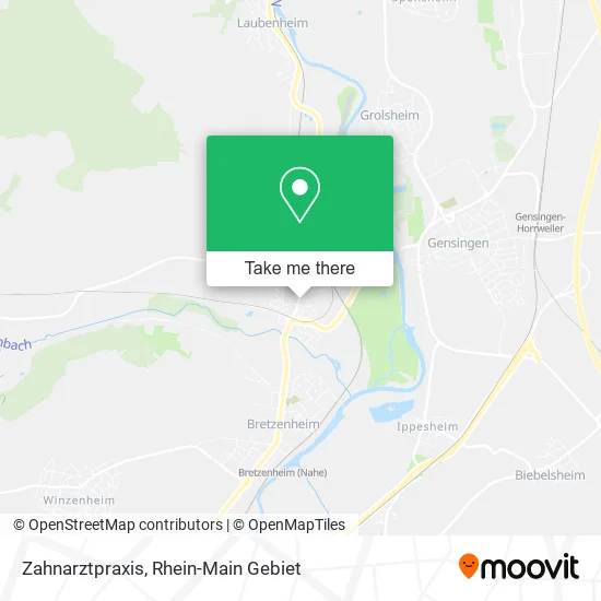 Карта Zahnarztpraxis