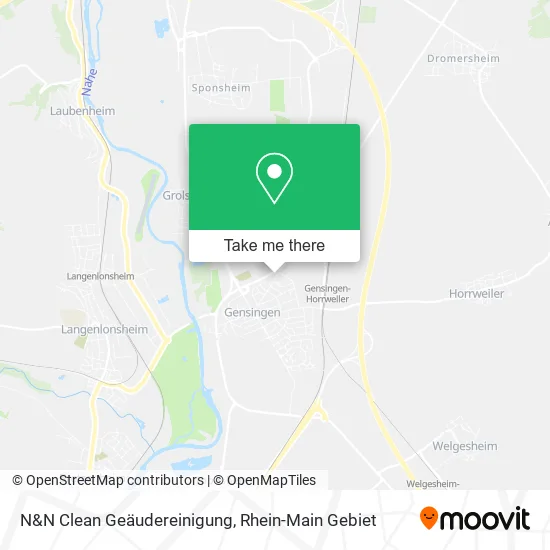 Карта N&N Clean Geäudereinigung
