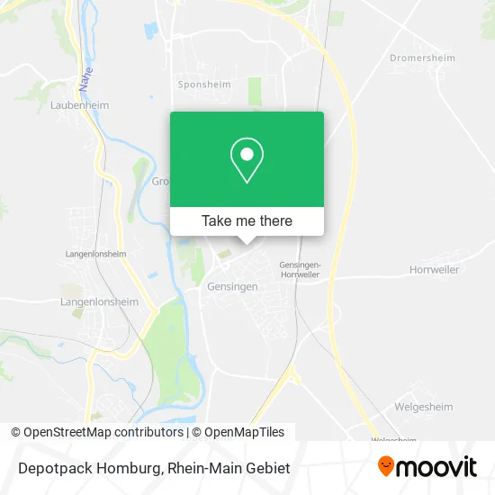 Карта Depotpack Homburg