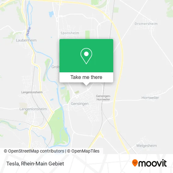 Карта Tesla