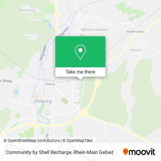 Community by Shell Recharge map