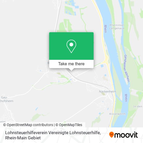 Карта Lohnsteuerhilfeverein Vereinigte Lohnsteuerhilfe