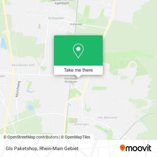 Карта Gls Paketshop