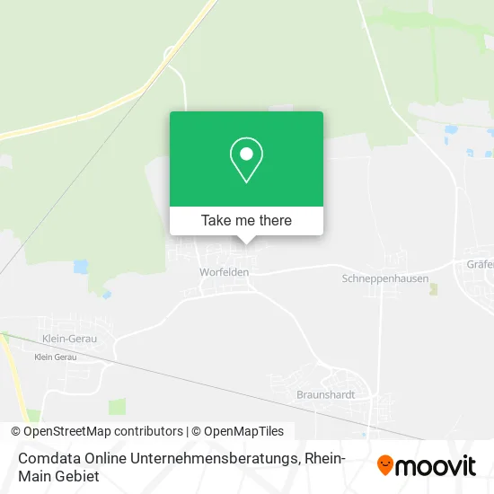 Карта Comdata Online Unternehmensberatungs