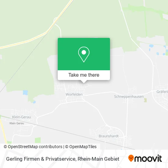 Карта Gerling Firmen & Privatservice