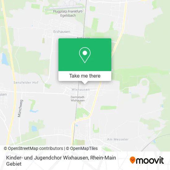 Карта Kinder- und Jugendchor Wixhausen