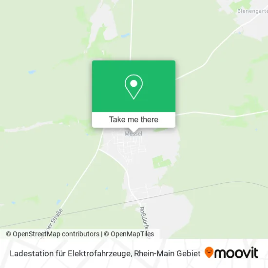 Карта Ladestation für Elektrofahrzeuge