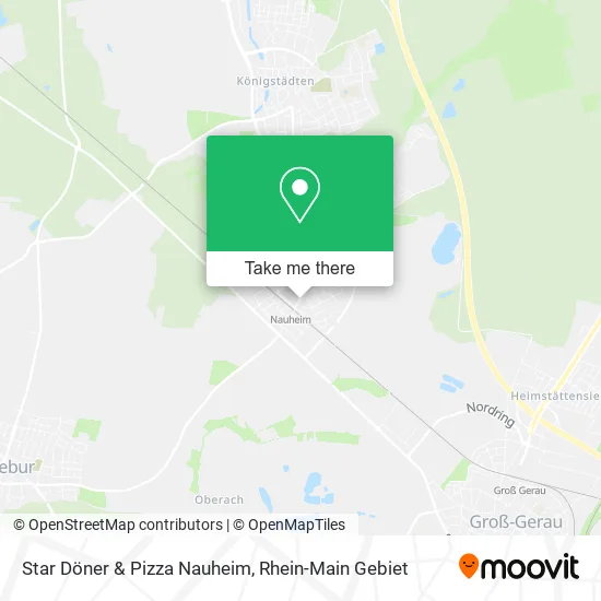 Карта Star Döner & Pizza Nauheim