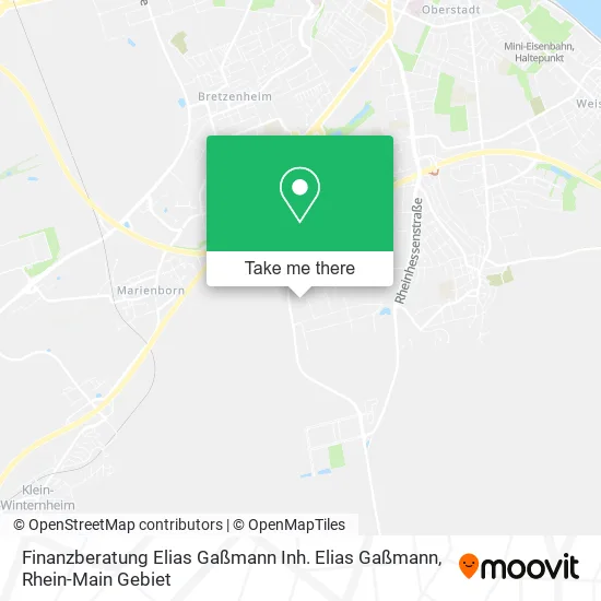 Карта Finanzberatung Elias Gaßmann Inh. Elias Gaßmann
