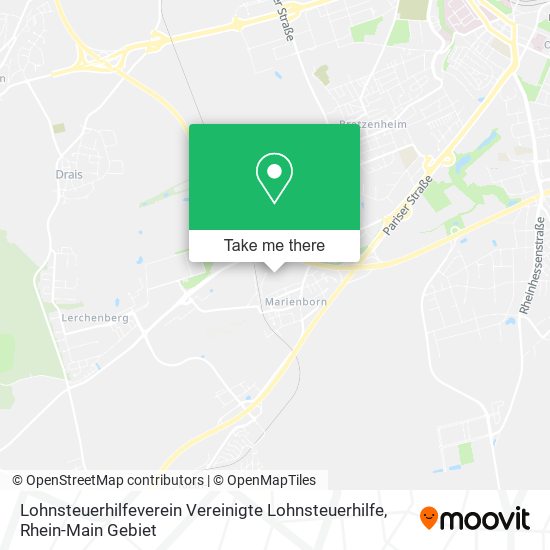 Lohnsteuerhilfeverein Vereinigte Lohnsteuerhilfe map