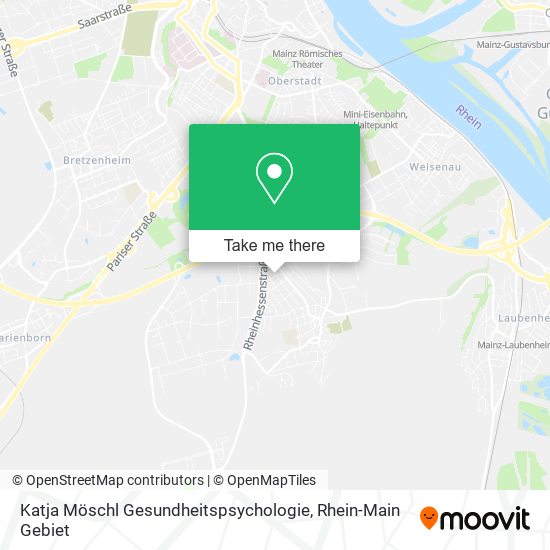 Katja Möschl Gesundheitspsychologie map