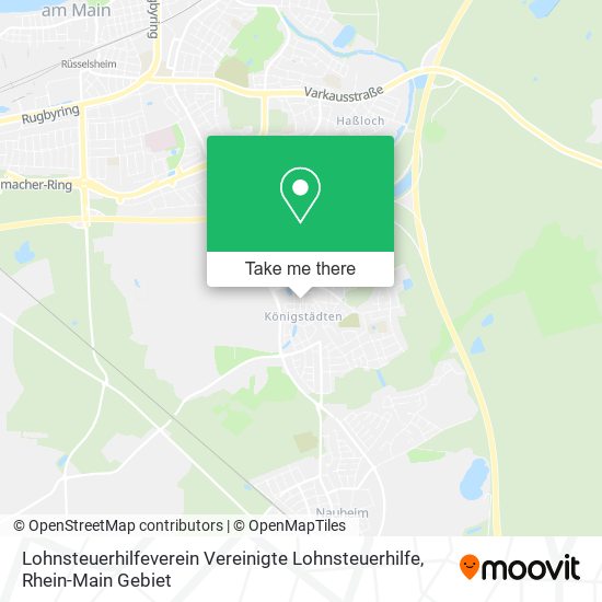 Lohnsteuerhilfeverein Vereinigte Lohnsteuerhilfe map