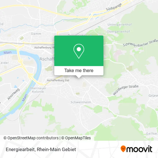 Карта Energiearbeit