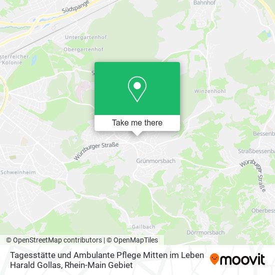 Tagesstätte und Ambulante Pflege Mitten im Leben Harald Gollas map