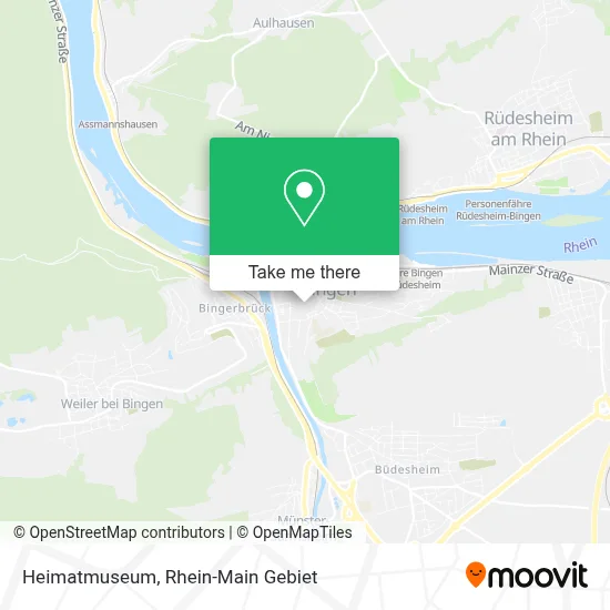 Heimatmuseum map