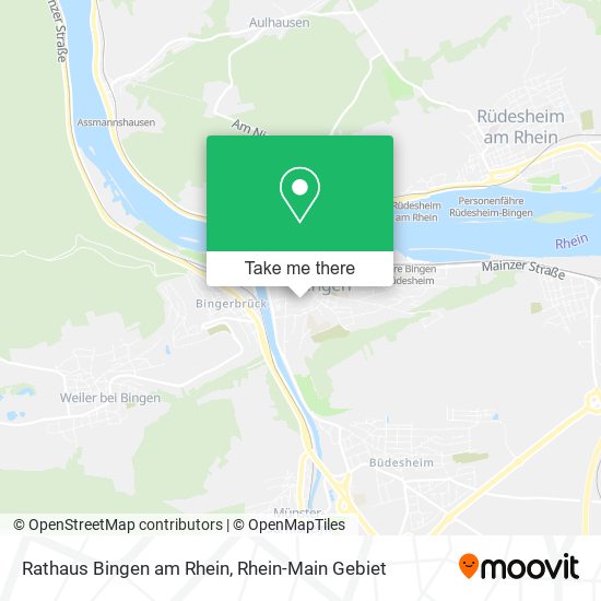 Rathaus Bingen am Rhein map