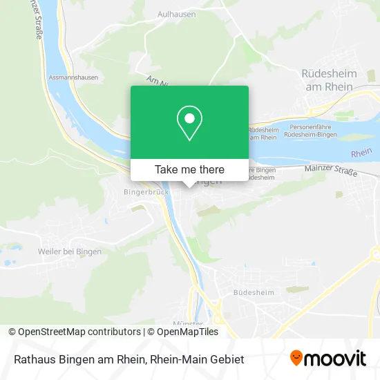 Карта Rathaus Bingen am Rhein