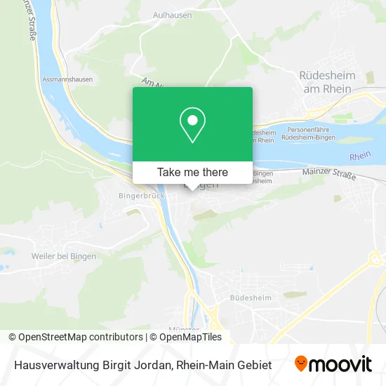 Карта Hausverwaltung Birgit Jordan