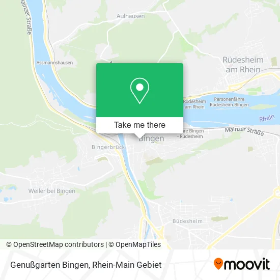 Карта Genußgarten Bingen